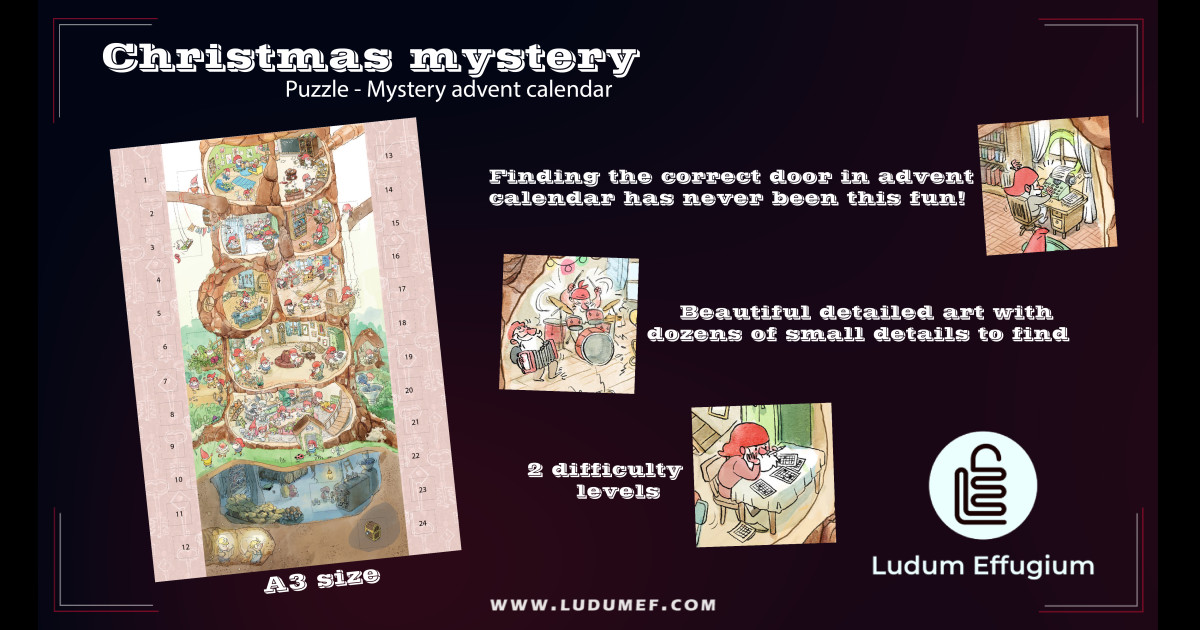 Christmas mystery revolutionary advent calendar Indiegogo