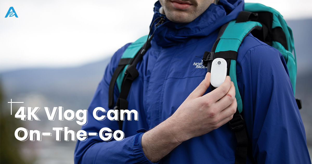 AKASO Keychain: Ultra Lightweight 4K Vlog Camera