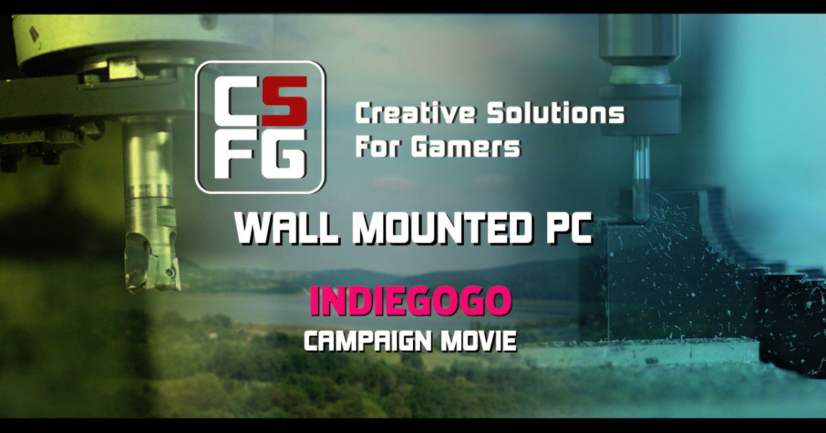 World's Most Beautiful Wall Mounted PC Chassis | Indiegogo