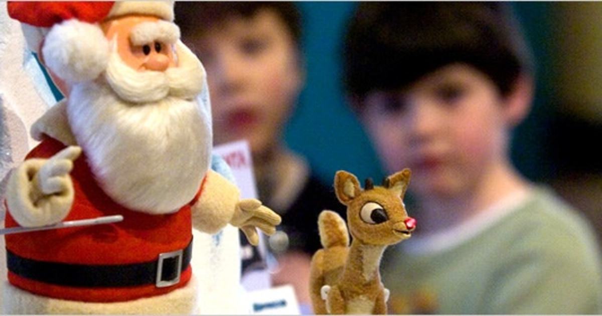 Rudolph & Santa Original Stop Motion Puppets to a Public Museum | C...