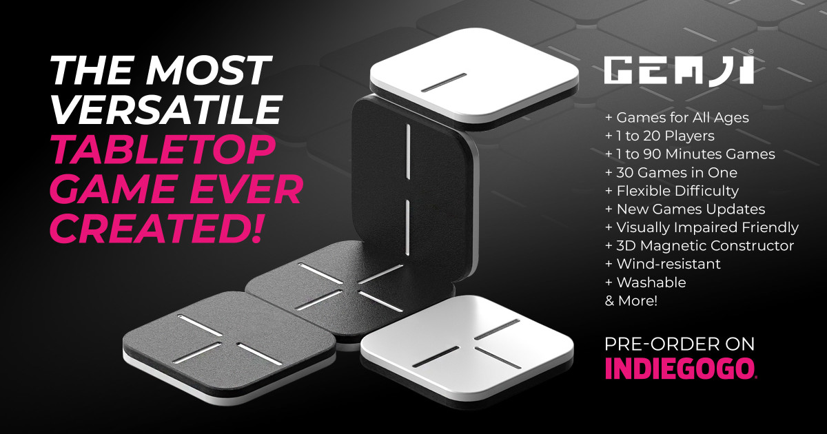 GEMJI The Most Versatile Board Game & STEAM Tool Indiegogo