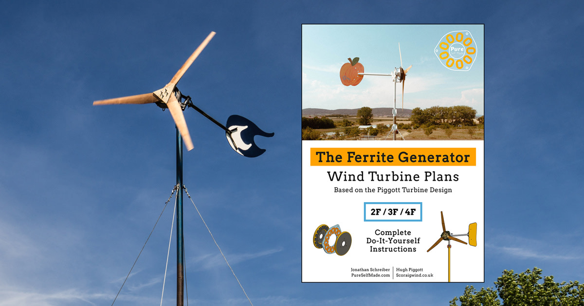 Wind Turbine DoItYourself Book by PureSelfMade Indiegogo