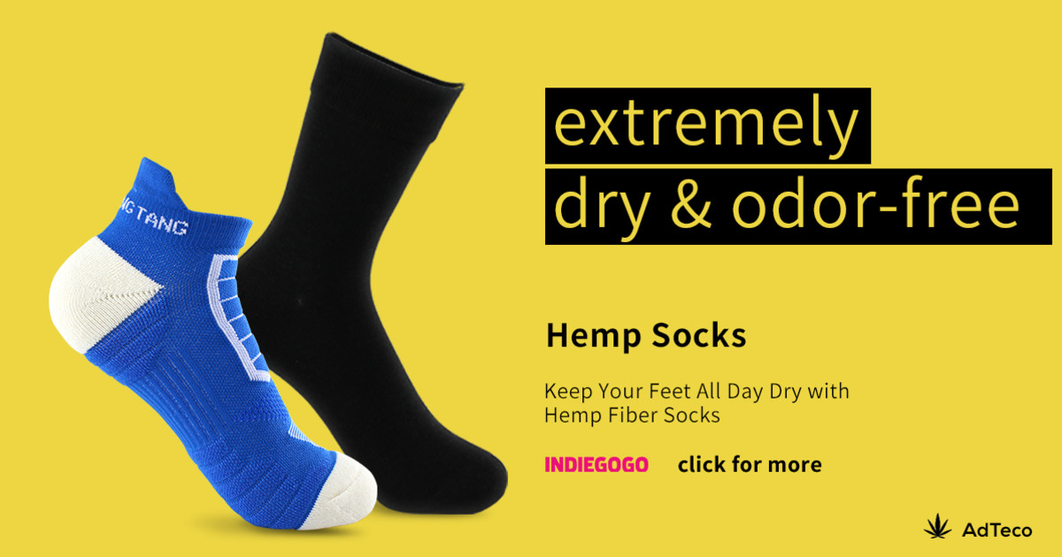 AdTeco Hemp Fiber Socks-Away From Foot Problems | Indiegogo