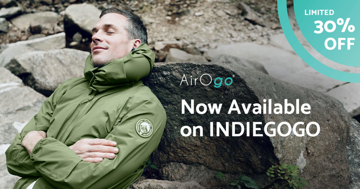 AirOgo Pilloon Ultralight: One Jacket Replaces All