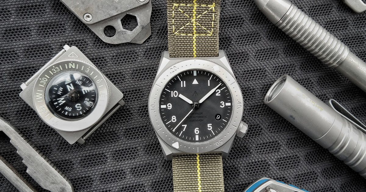 Titanium Pilot-Diver Mission Watches - Redux & Co.