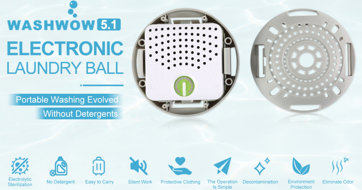 WASHWOW 5.1 Next Gen Portable Mini Washing Gadget Indiegogo