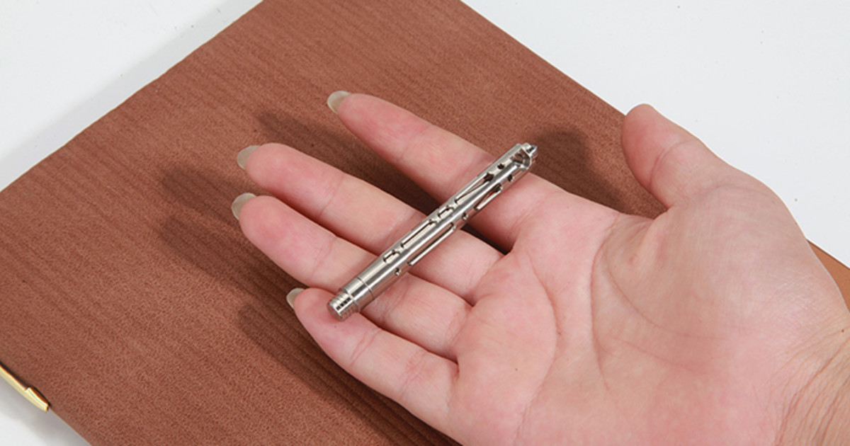 The Ultralight Titanium Tactical Pen, only 6.5g! Indiegogo