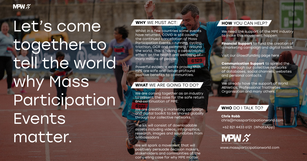 Getting & Keeping Mass Participation Events Moving Indiegogo