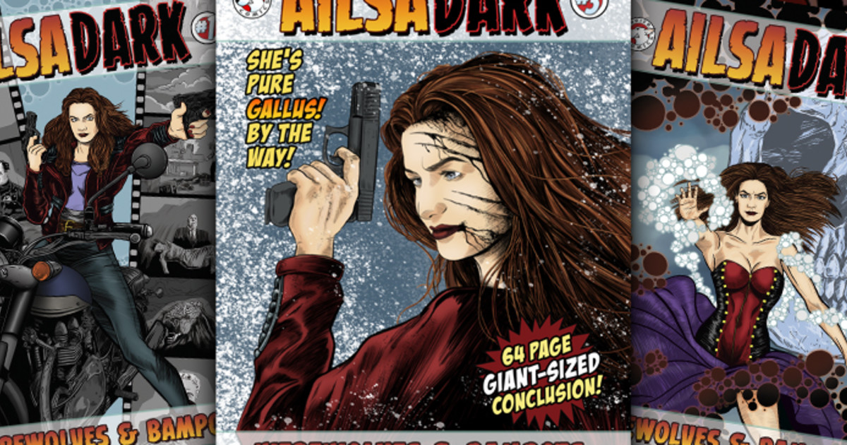 AILSA DARK: WEREWOLVES & BAMPOTS - The FULL SAGA!