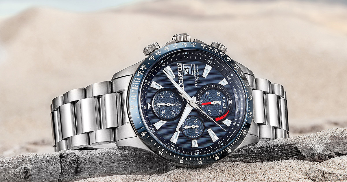 High Grade LightCharged AllTitanium Watch Indiegogo