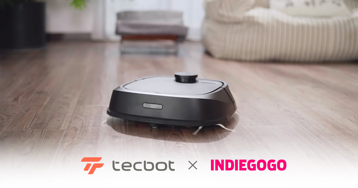 TECBOT M1 4in1 Smart VacuumMop Cleaning Robot Indiegogo