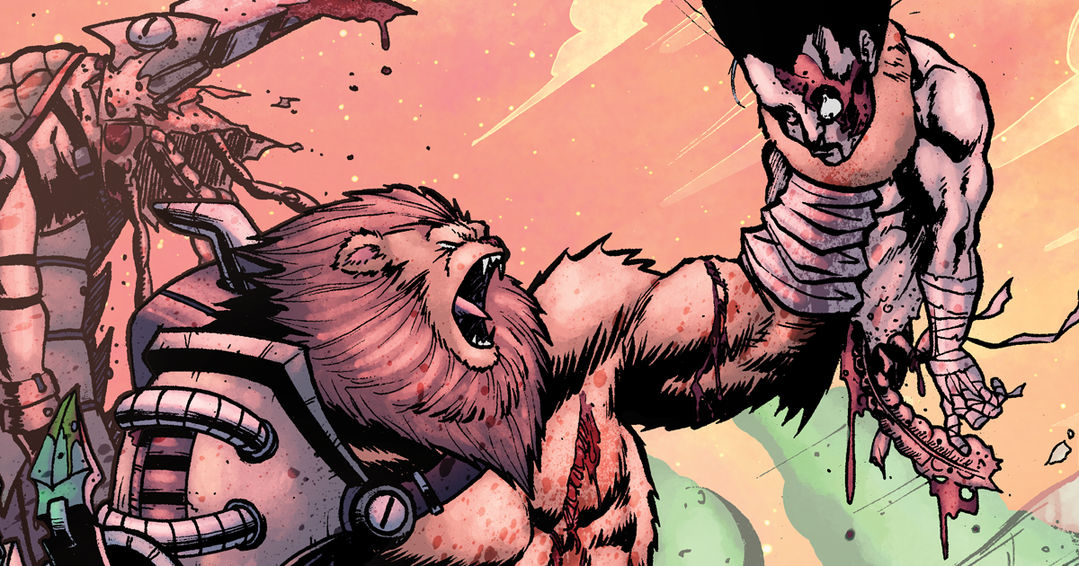 Dwarfs vs Lion