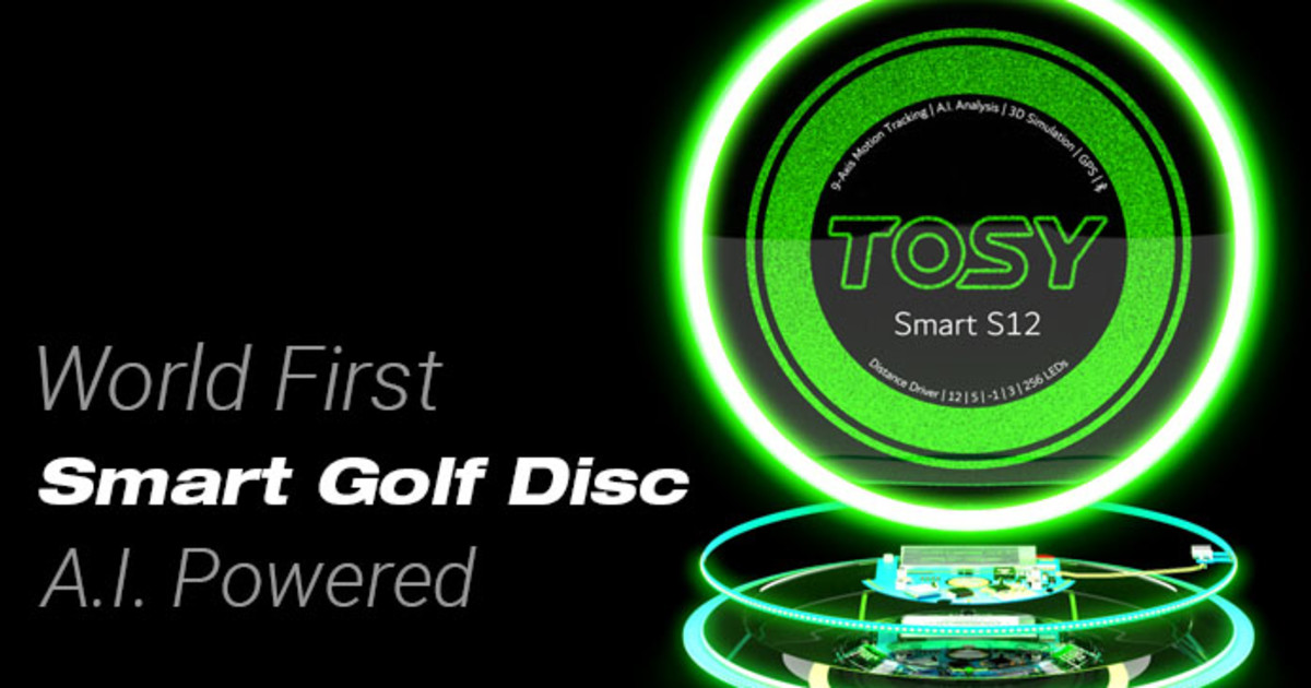 TOSY Smart Golf Disc & Ultimate Disc & Boomerang Indiegogo