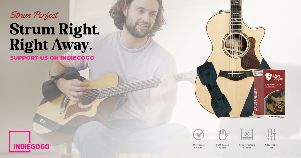 Strum Perfect Guitar Training Device | Indiegogo