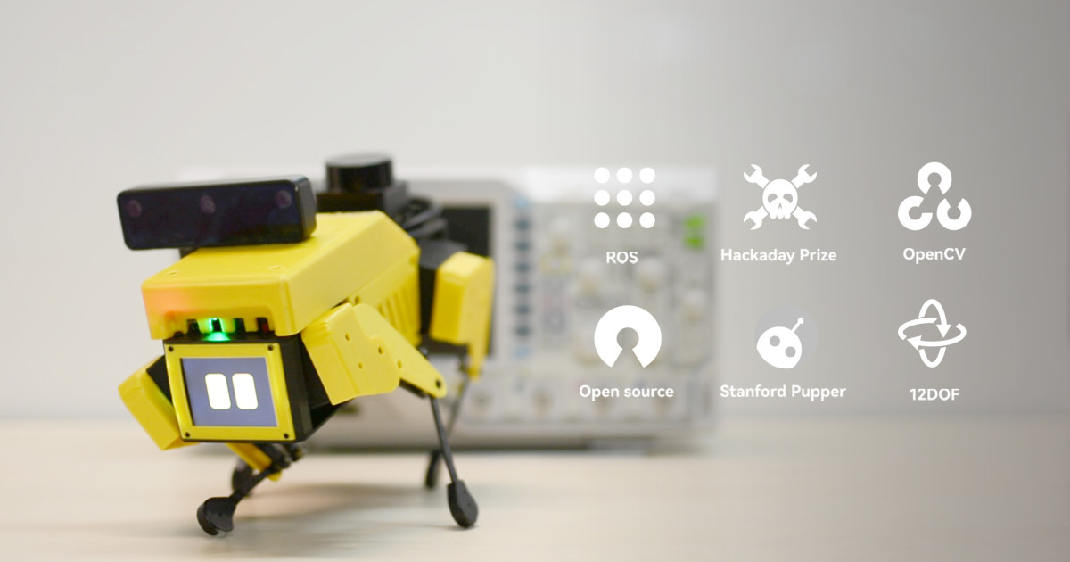 Mini Pupper OpenSource,ROS Robot Dog Kit Indiegogo