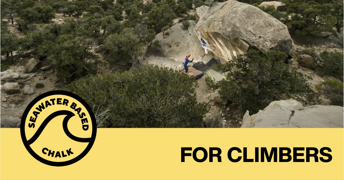 CHALK REBELS Seawaterbased climbing chalk Indiegogo