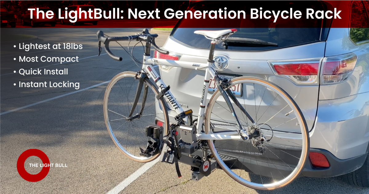 LightBull The Lightest, Most Compact Bicycle Rack Indiegogo