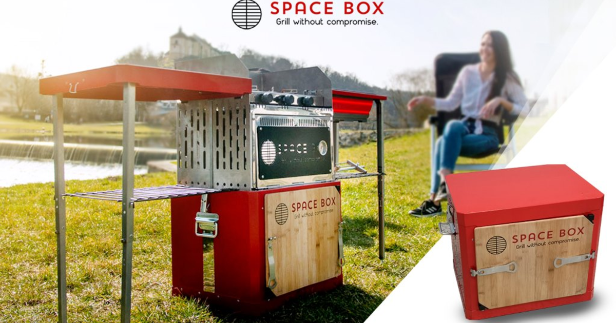 Space Box the most compact camping kitchen Indiegogo