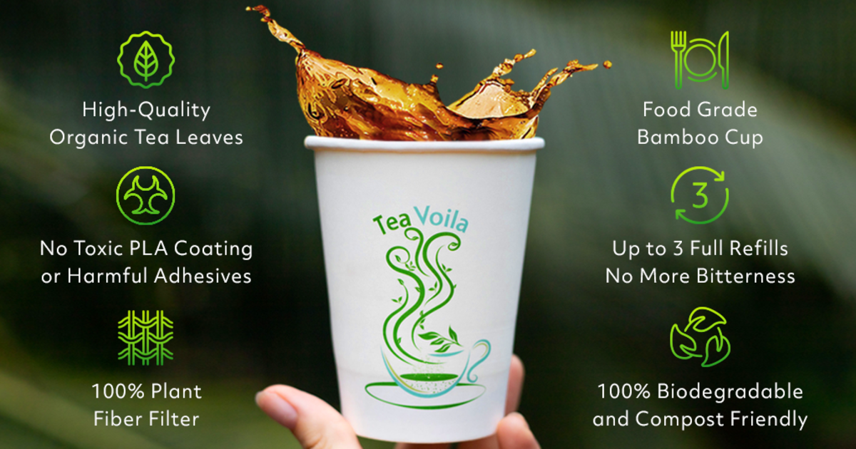 TeaVoila - Drink High-Quality Tea ON THE GO | Indiegogo