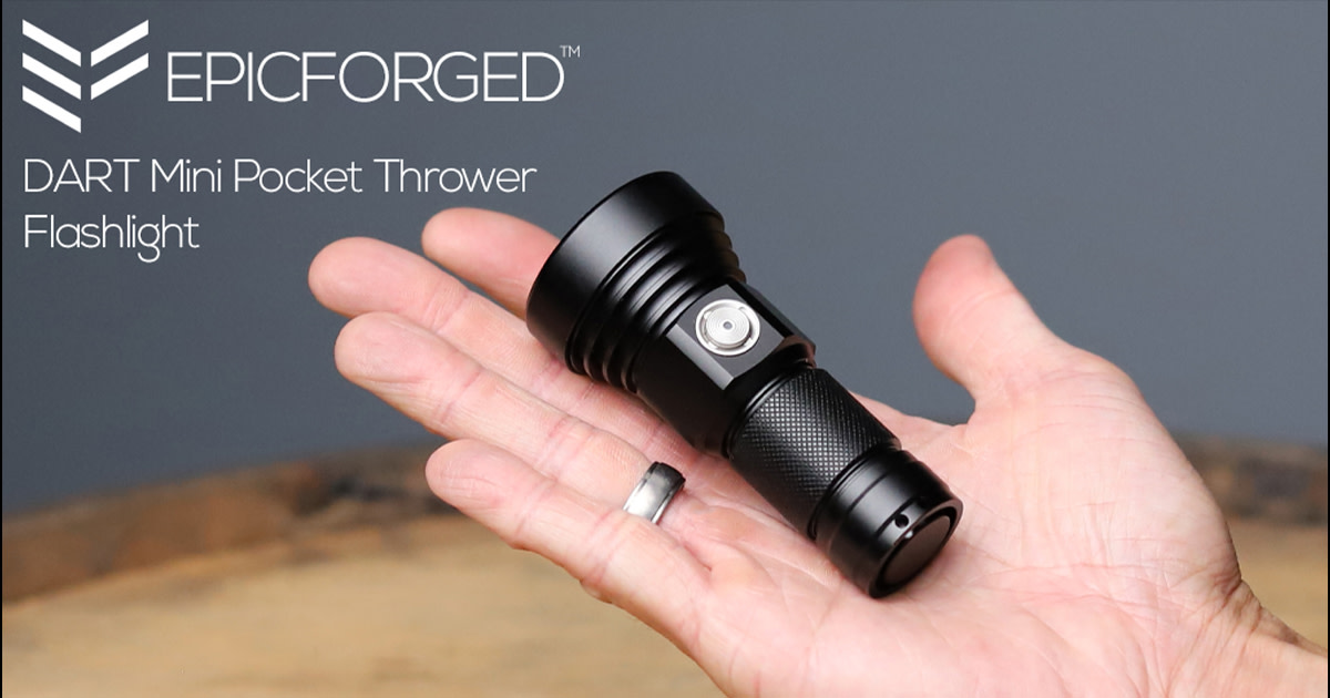 DART Mini Pocket Thrower Flashlight Indiegogo