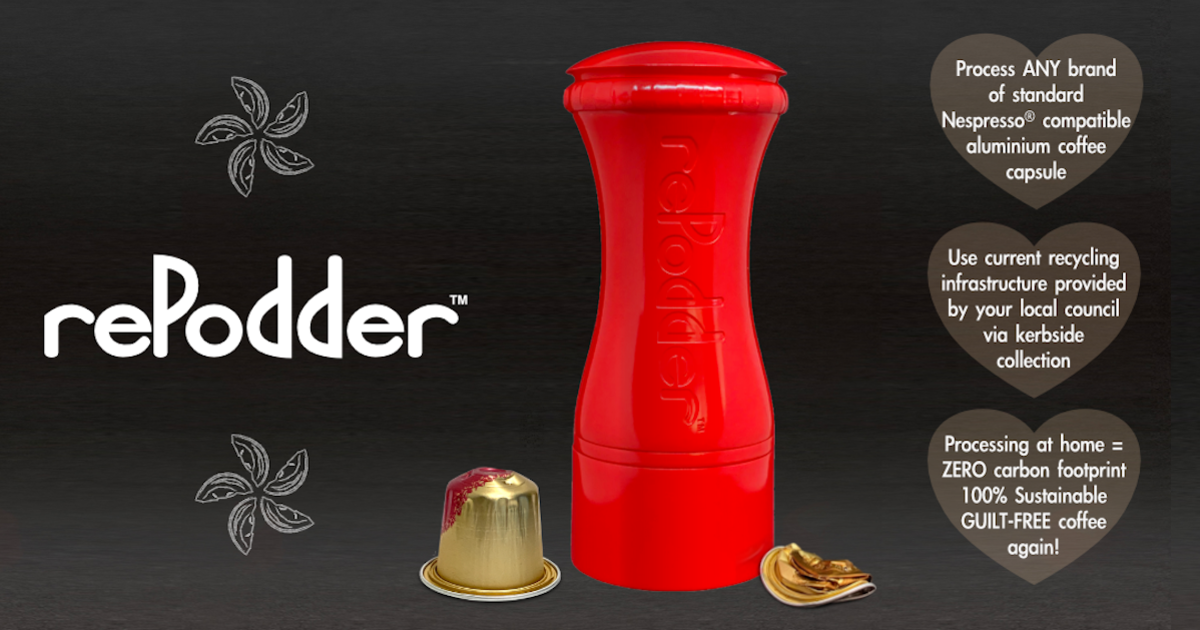 Recycle Aluminium Coffee Pods via Kerbside Bin Indiegogo