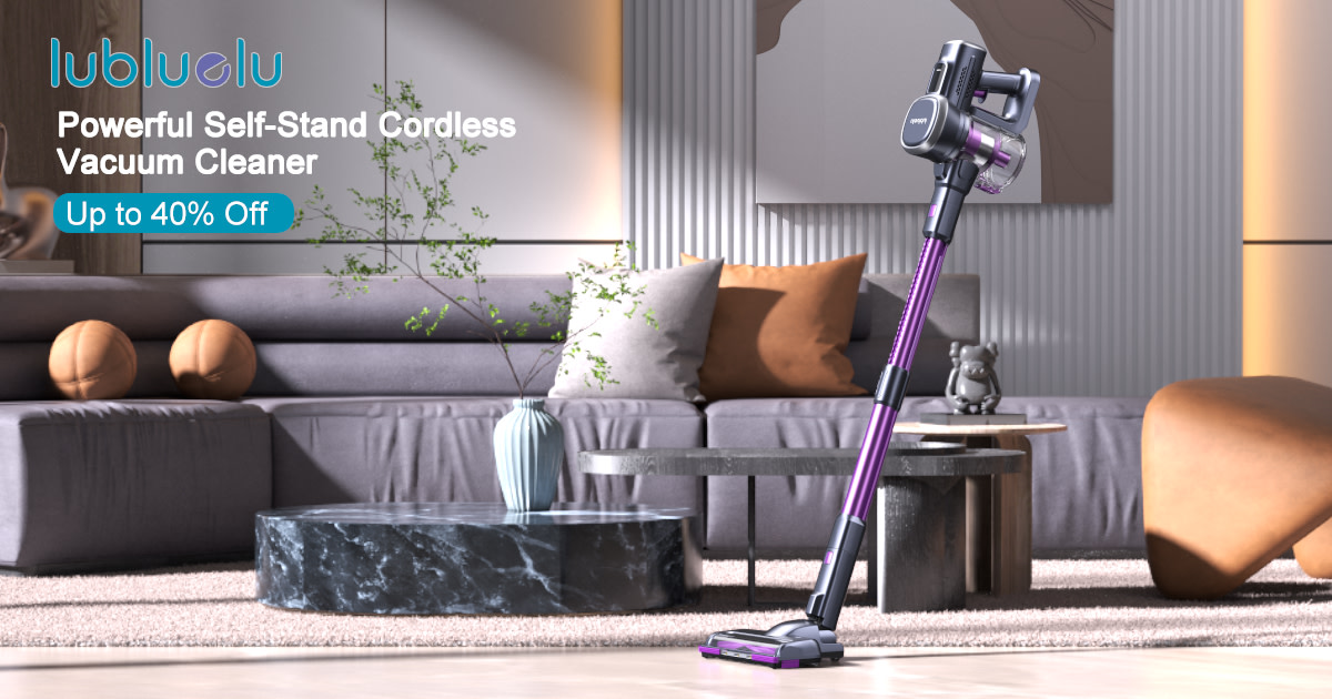 Lubluelu Best SelfStand Cordless Vacuum Cleaner Indiegogo