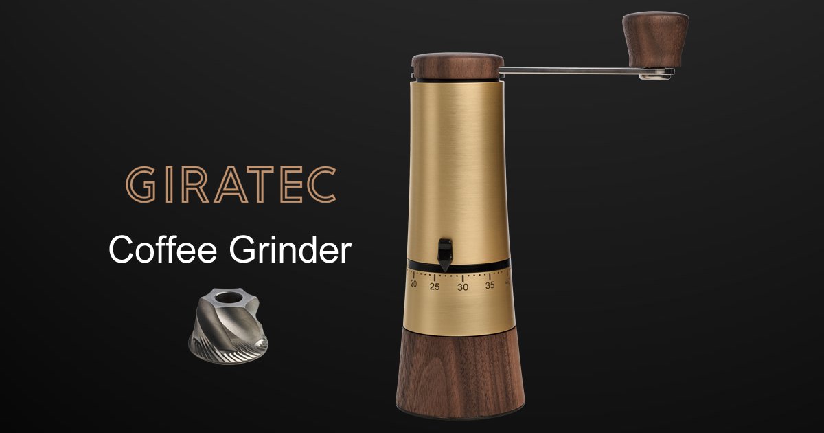 GIRATEC Premium Hand Coffee Grinder Indiegogo
