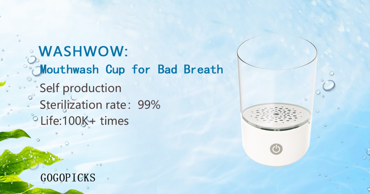 WASHWOWMouthwash Cup for Bad Breath Indiegogo
