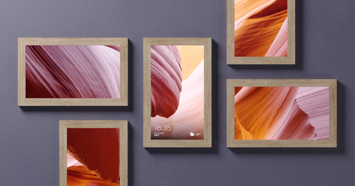 Mount The Ultimate Smart Digital Frame Indiegogo