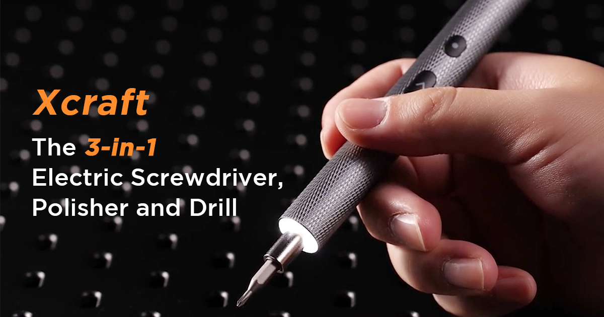 Xcraft Electric Polisher, Screwdriver & Drill Indiegogo