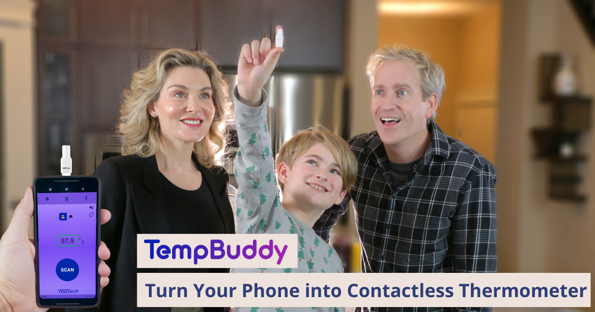 TempBuddy Turn Your Phone into Modern Thermometer Indiegogo