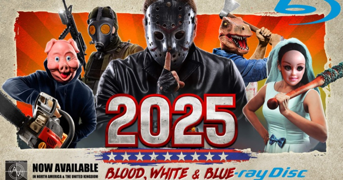 2025 Blood, White & Blue Bluray Disc PreOrder Indiegogo