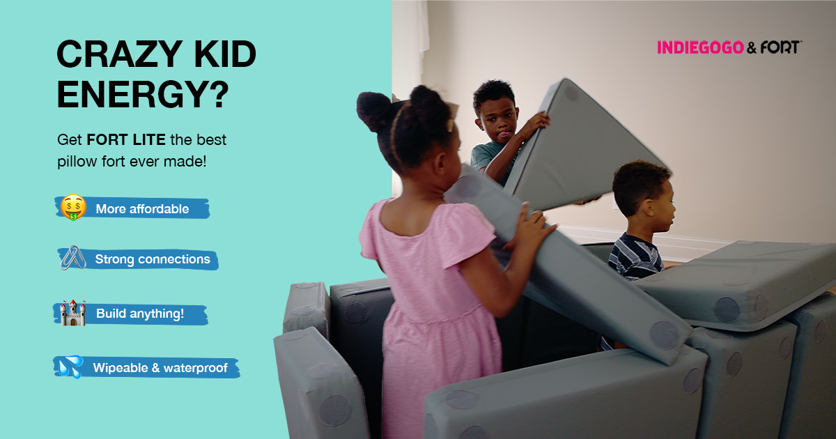 FORT Lite The best pillow fort ever made Indiegogo