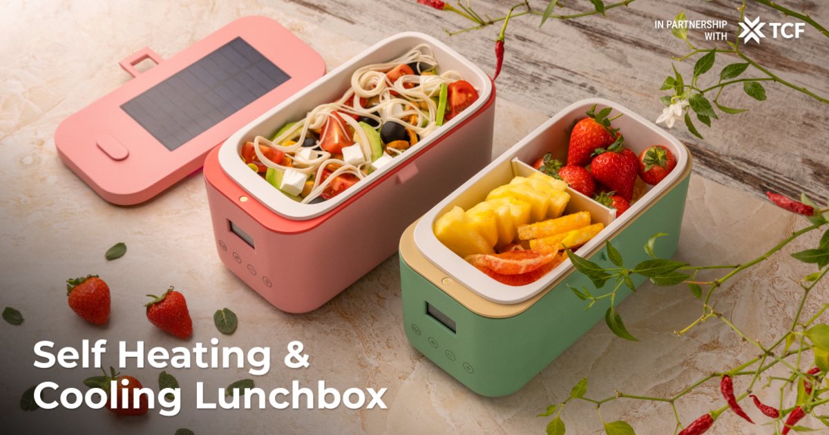 SunnySide Self Heating & Cooling Lunchbox Indiegogo