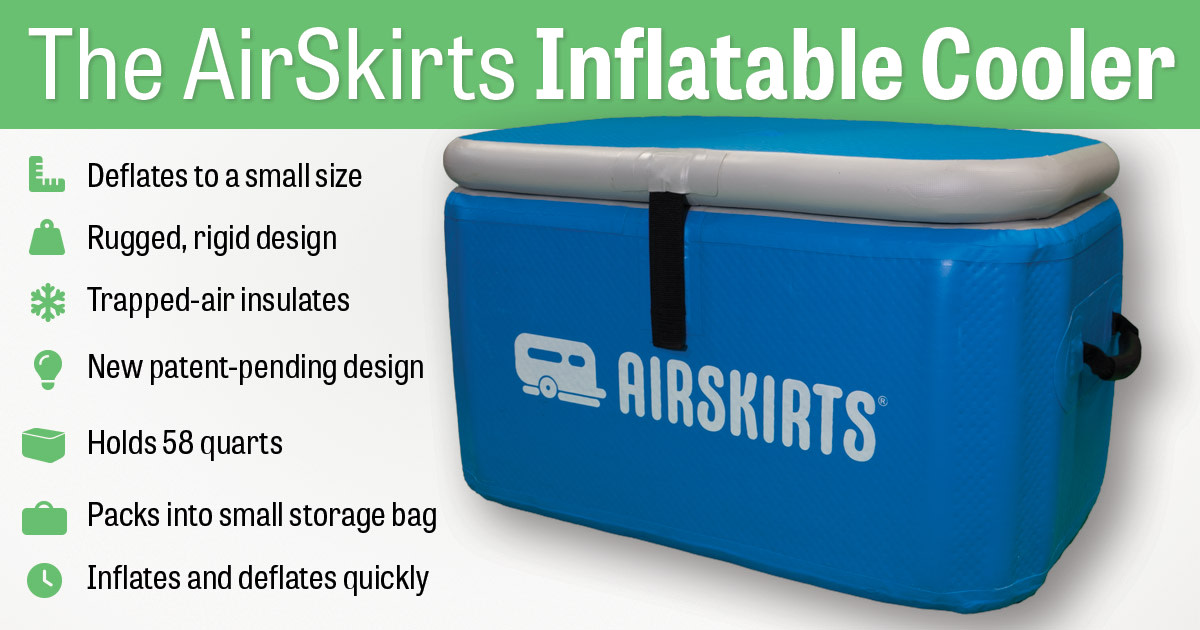 AirSkirts Inflatable Cooler Indiegogo
