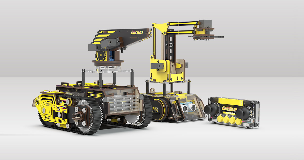 CodeRover buildityourself robot platform Indiegogo