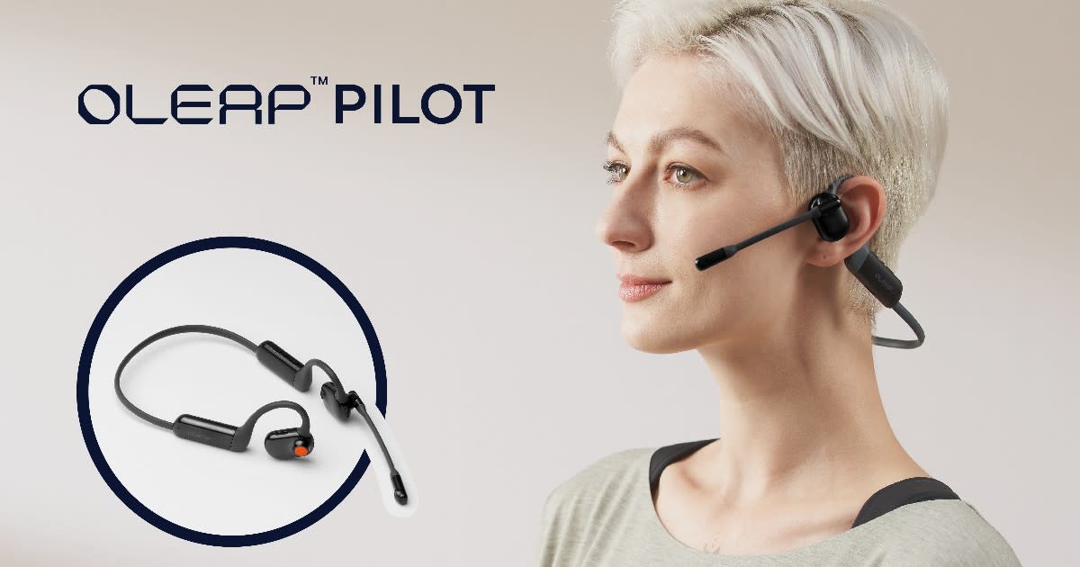 Oleap Pilot Open ear Headphones: Best Call Sound Indiegogo