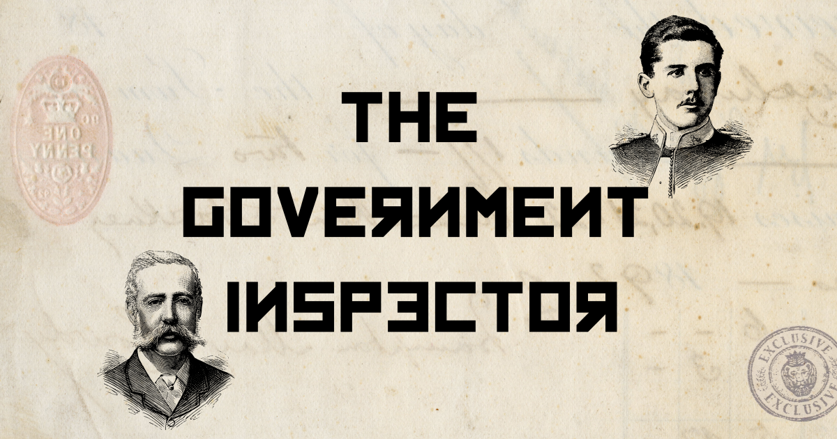 The Government Inspector Proof of Concept Indiegogo