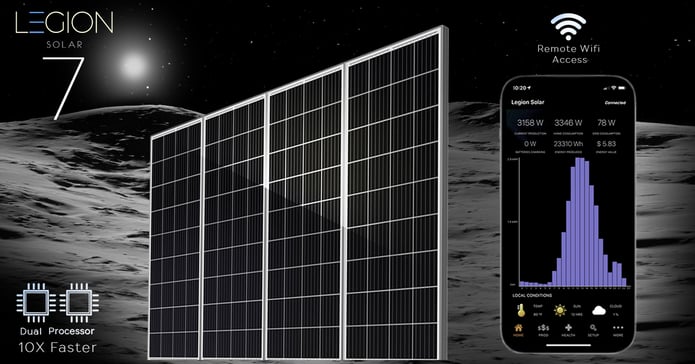 Legion Solar 7 Home, EV, RV, Camper Power System Indiegogo