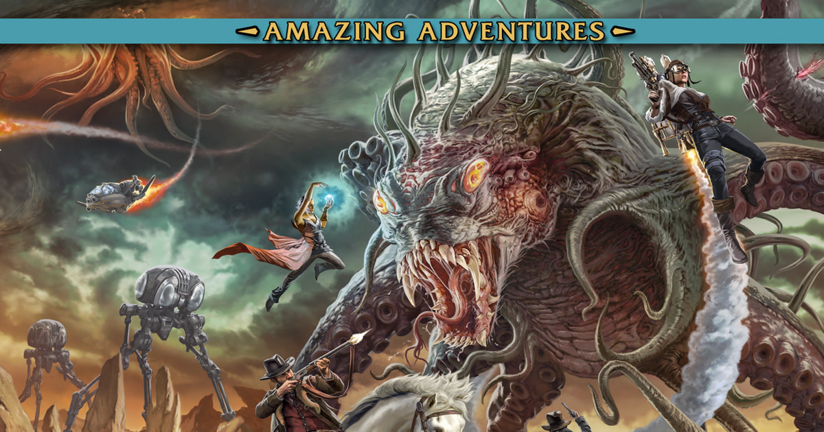 Amazing Adventures Multi-Genre RPG | Indiegogo