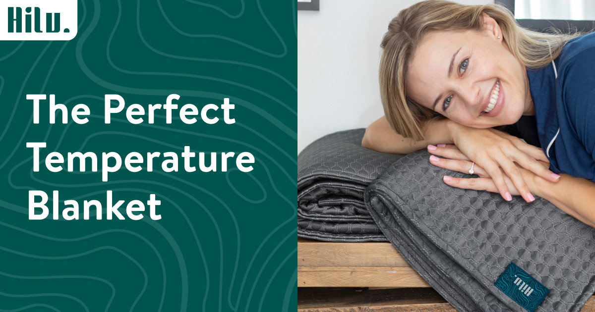 HILU Natural Thermoregulating Sleep Blanket Indiegogo