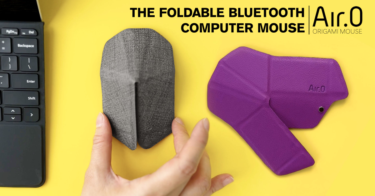 MyAir.0 The Foldable Bluetooth Computer Mouse | Indiegogo