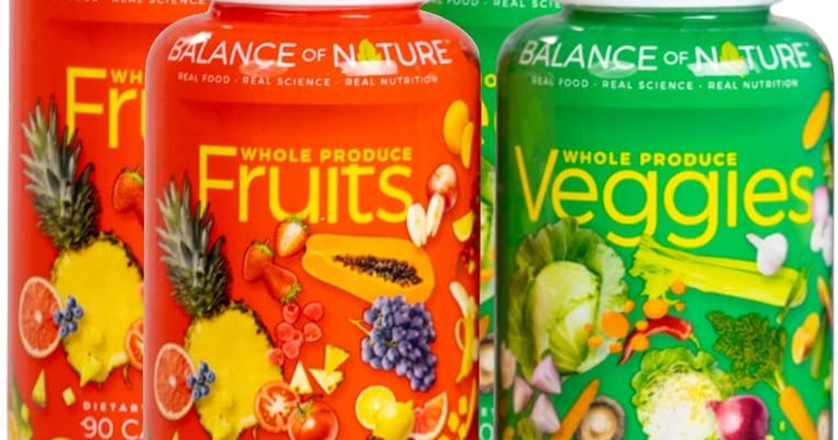 Balance of nature fruits and veggies indiegogo