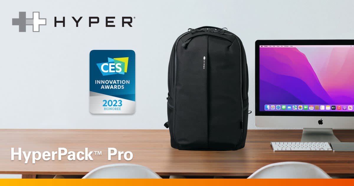 HyperPack Pro with Apple Find My Compatibility