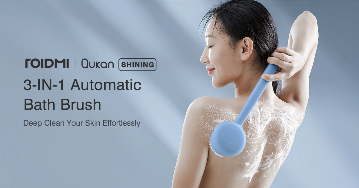 ROIDMI Shining Automatic Bath Brush For Deep Clean