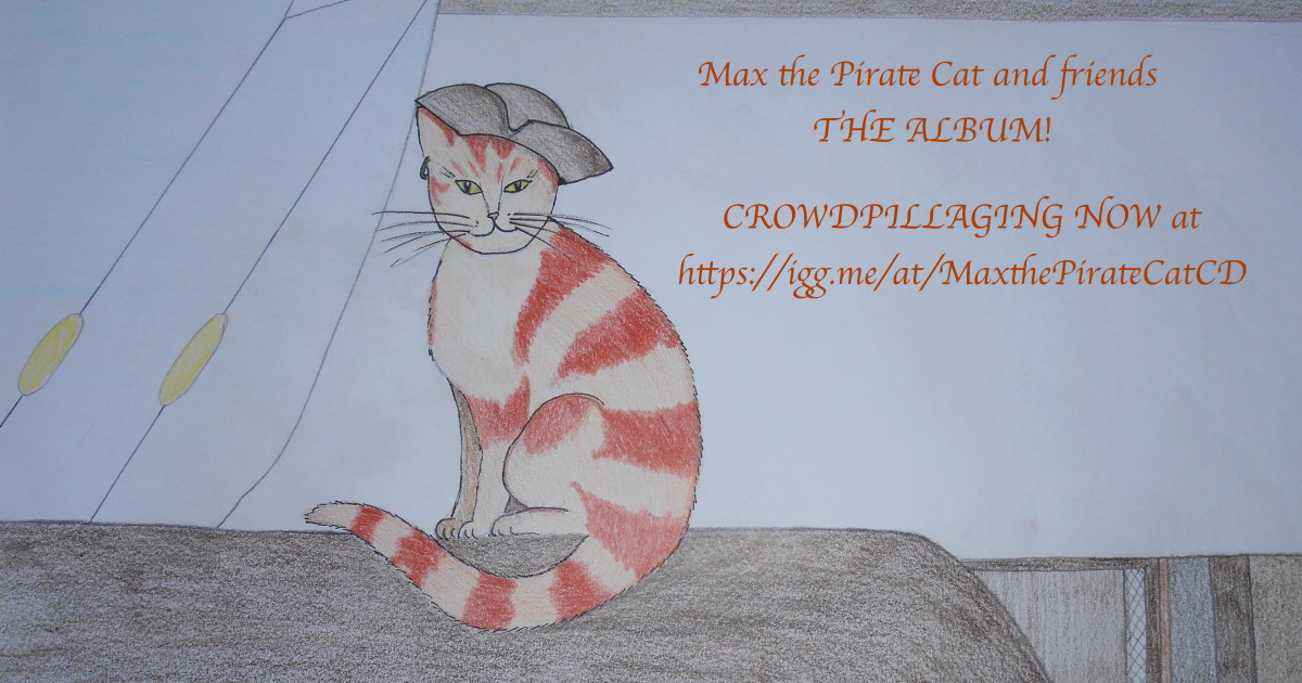 Max the Pirate Cat and friends - THE ALBUM!