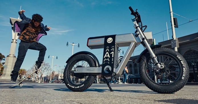 ASYNC A1 Futuristic ebike with a 150 mile range Indiegogo
