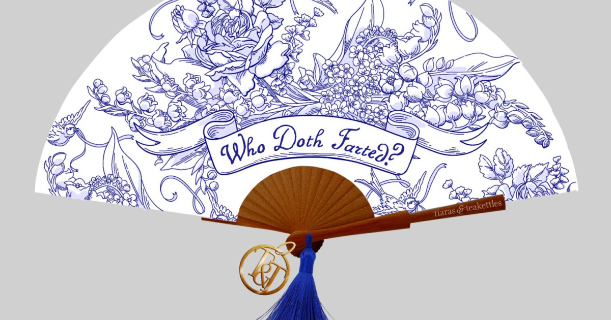 Tiaras & Teakettles Luxury Folding Fans Indiegogo