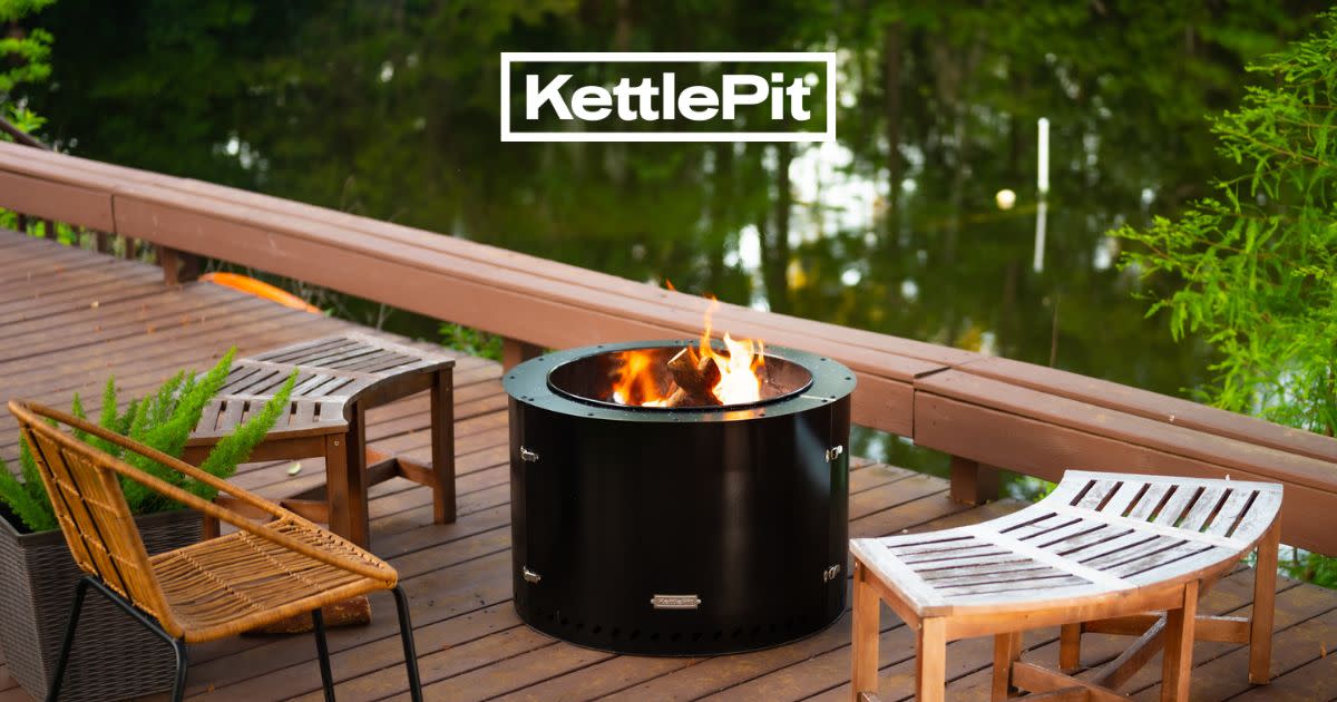 KettlePit Turn Your er® Kettle into a Fire Pit Indiegogo