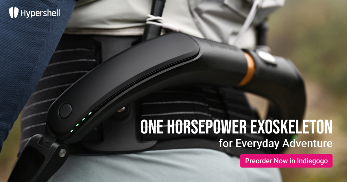 Hypershell: Exoskeleton for Everyday Adventure